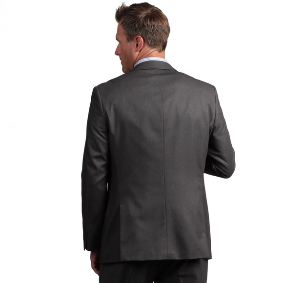 Kenneth Cole Reaction Men’s Gray Blazer 36R NWT Regular Fit Notched Lapel - Picture 3 of 7